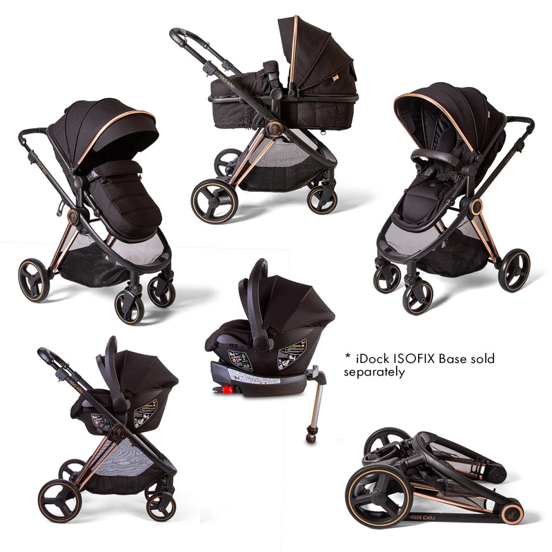 Redkite Push Me Pace i-Size Neo Travel System - Amber