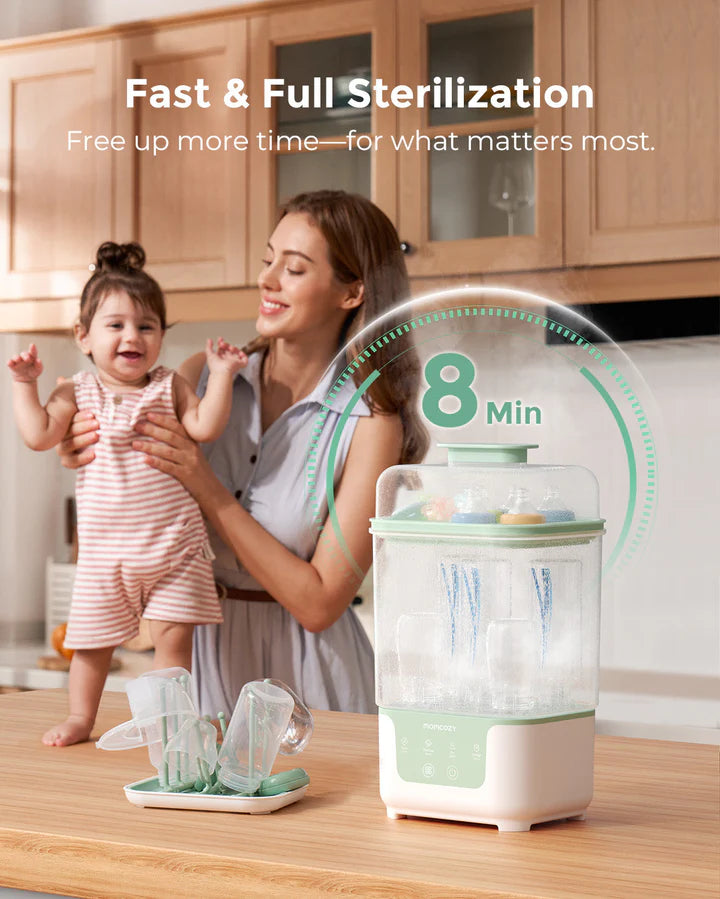 Momcozy 4 in 1 Compact Bottle Sterilizer and Dryer BS04