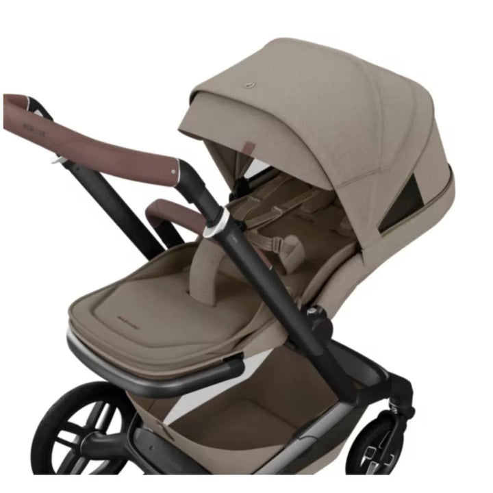 Maxi-Cosi Fame Travel System- Twillic Truffle | Black