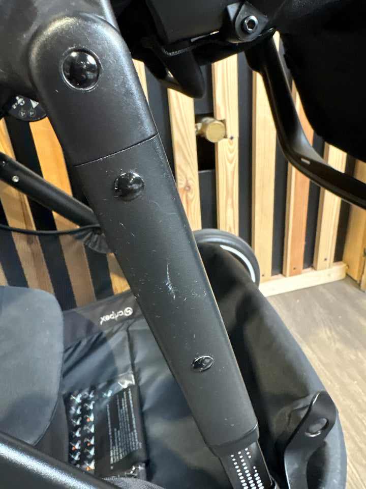 PRE LOVED Cybex Gazelle Twin Pushchair - Moon Black