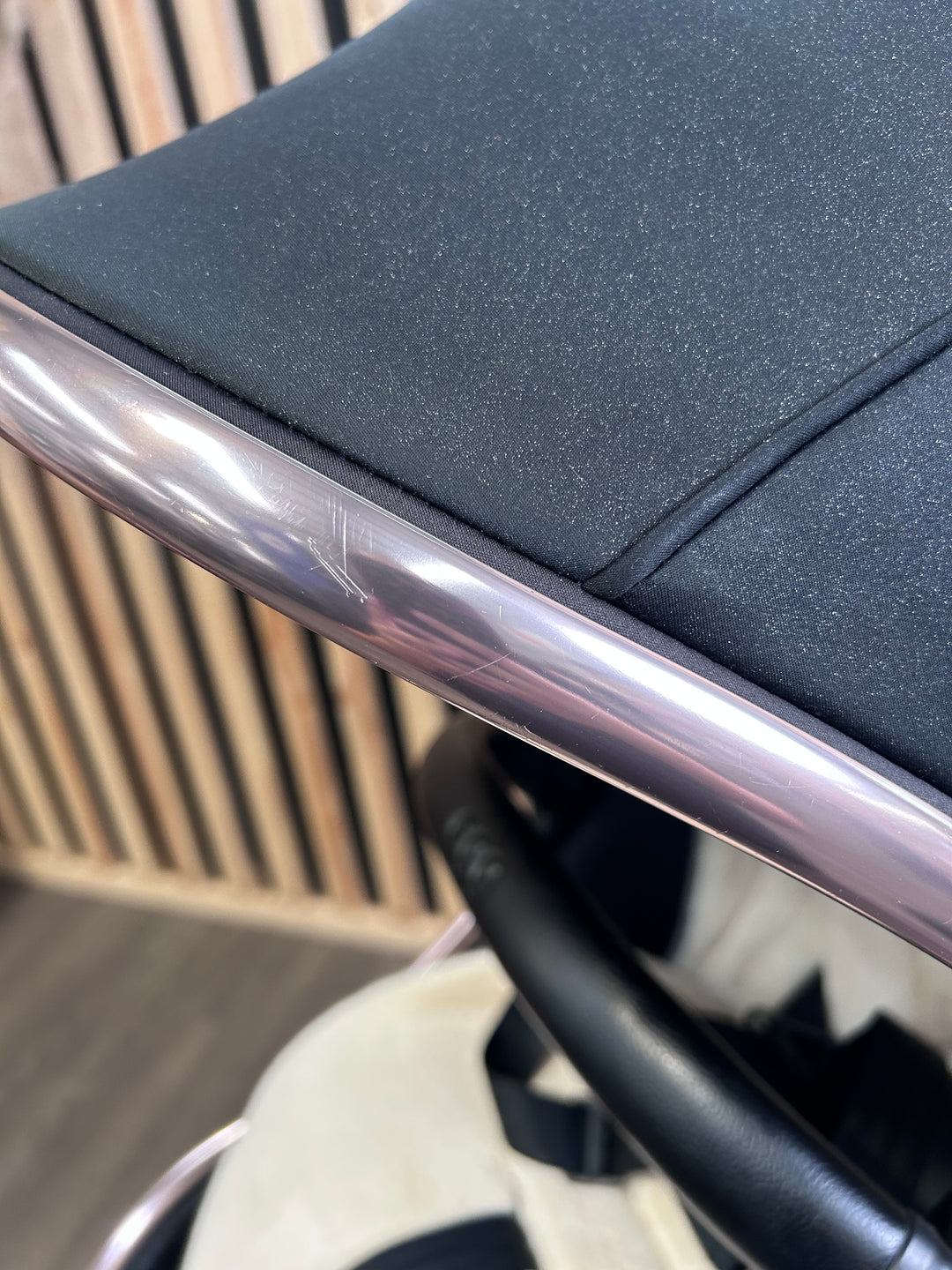 PRE LOVED egg Pushchair + Footmuff - Diamond Black