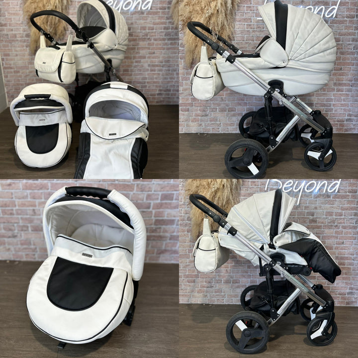 EX DISPLAY Mee-Go Milano Travel System - White