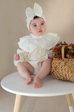 Nunubebe Jane Premium Lace Collar Romper