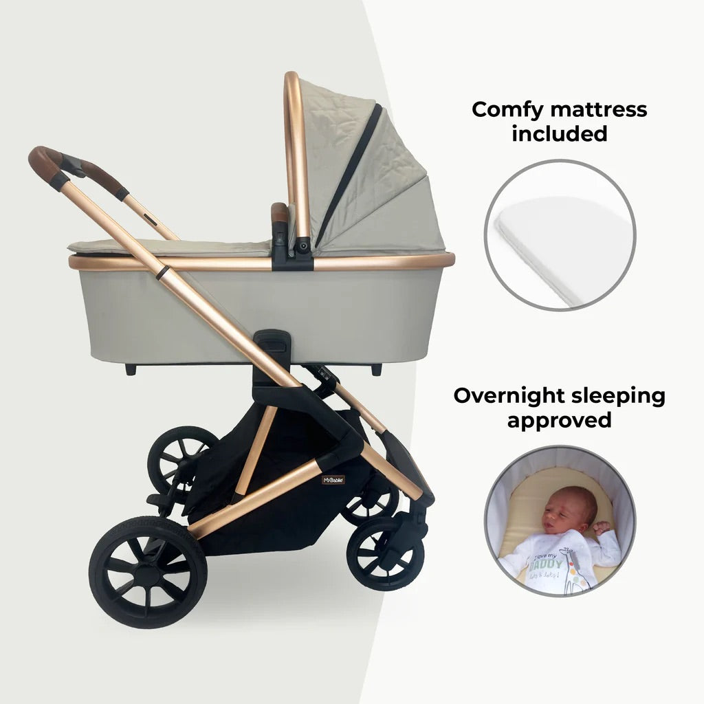 My Babiie MB500i Dani Dyer iSize Travel System - Stone