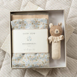 Avery Row Rattle & Care New Baby Gift Set - Nature Trail