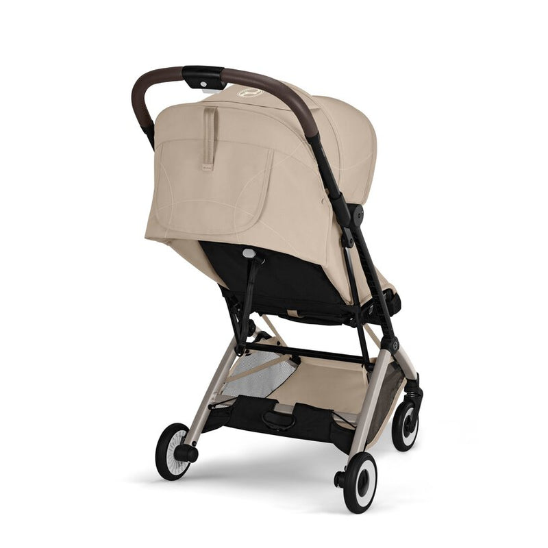 Cybex Orfeo Compact Travel Stroller - Almond Beige (2026 Model)
