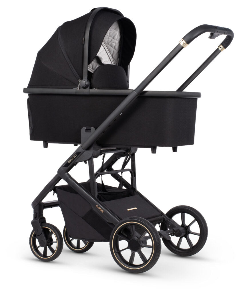 Venicci Empire 3 in 1 Complete Travel System Bundle - Ultra Black