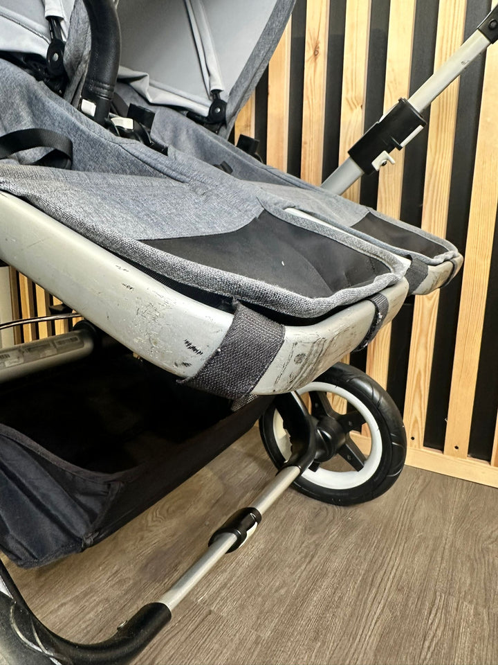 PRE LOVED Bugaboo Donkey 2 Duo - Grey Melange