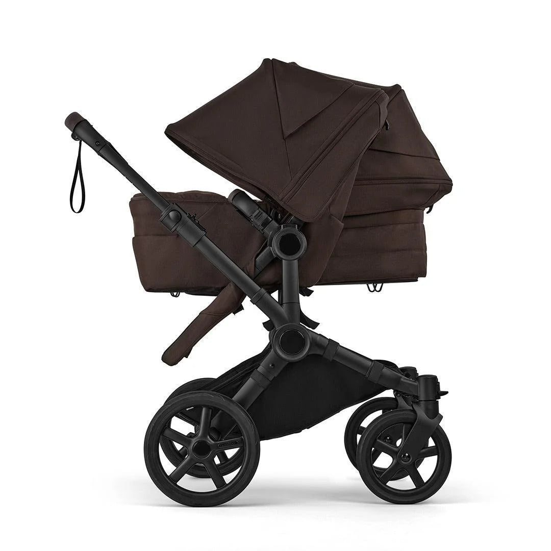 Bugaboo Donkey 6 Double Stroller - Cocoa Brown