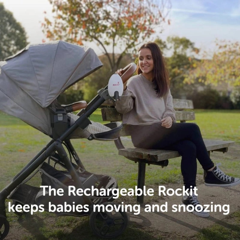 Rockit Portable Baby Rocker - White