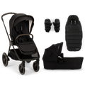 Nuna Triv LX 2in1 Pushchair + Carrycot Bundle - Caviar