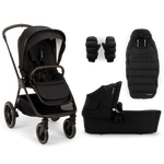 Nuna Triv LX 2in1 Pushchair + Carrycot Bundle - Caviar
