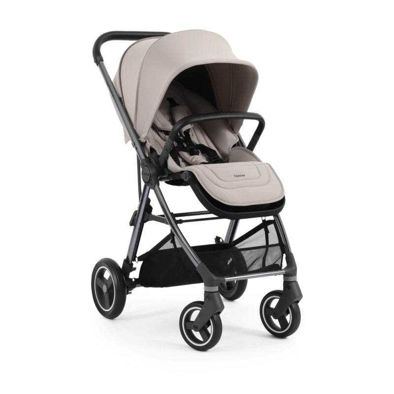 Oyster Gravity+ 4 Piece Travel System Inc Capsule 360 Car Seat - Stone