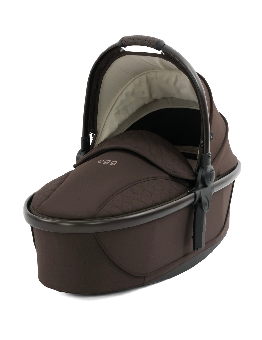egg3 Luxury Maxi-Cosi Cabriofix i-Size Travel System Bundle - AINR Exclusive Turkish Coffee