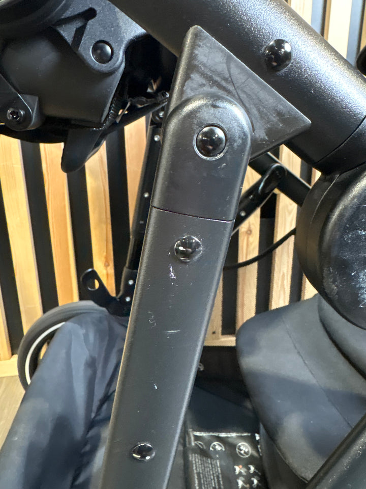 PRE LOVED Cybex Gazelle Twin Pushchair - Moon Black