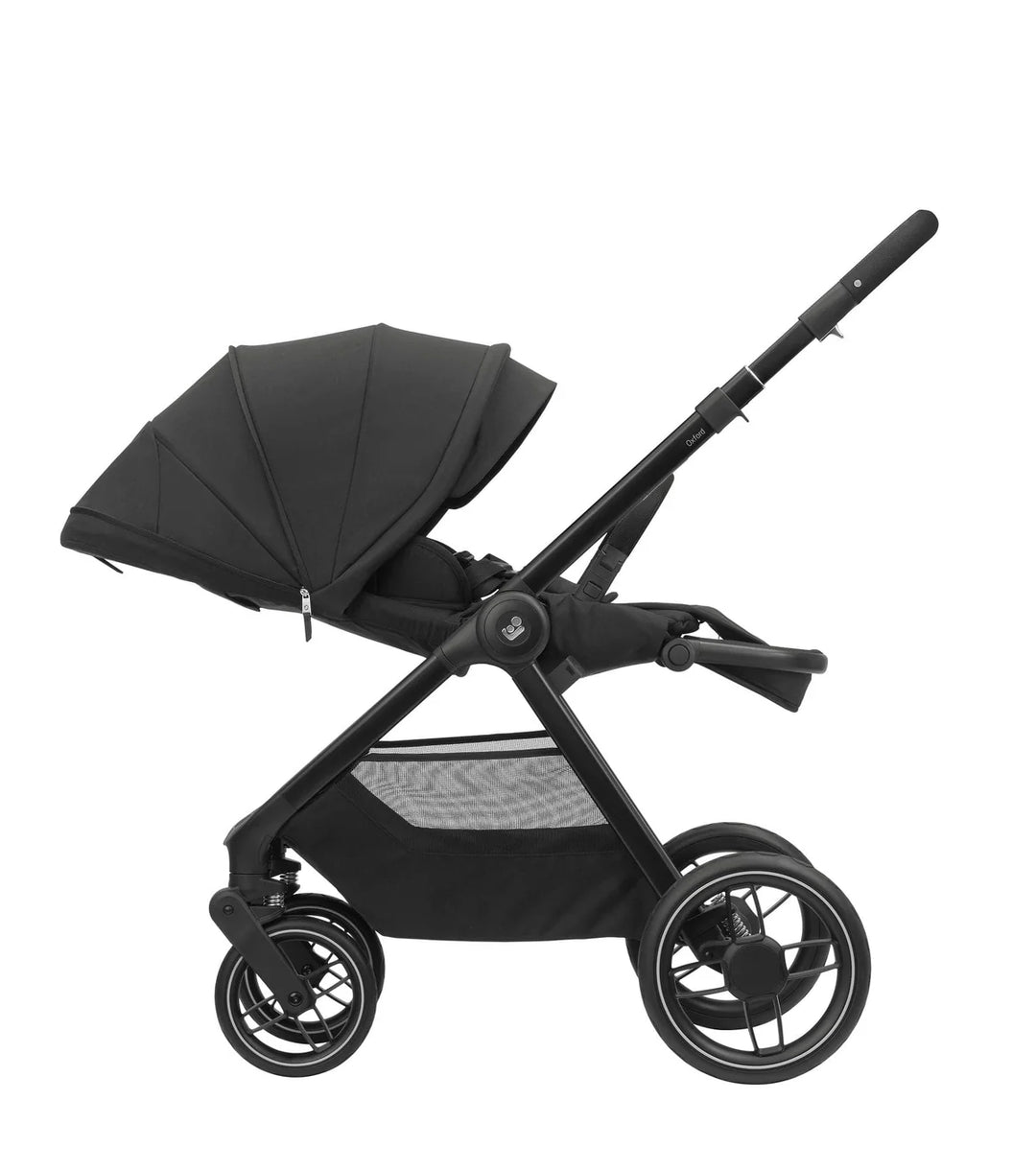 Maxi-Cosi Oxford+ Premium Travel System + Home Premium Bundle - Twillic Black
