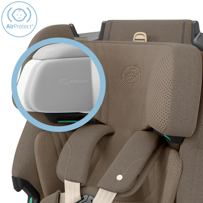 Maxi-Cosi Emerald 360 Pro Car Seat Birth - 12 years old - Authentic Truffle