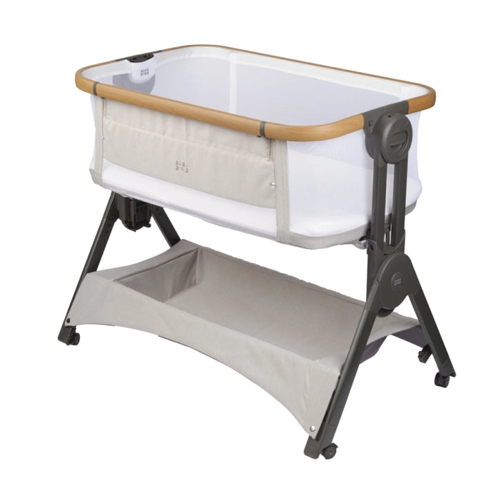 Bababing Nova Bedside Crib & Travel Cot - Neutral