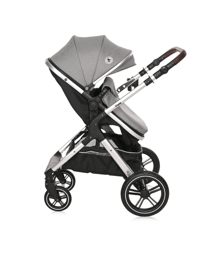 Lorelli Viola 3in1 Travel System Inc Spirit Car Seat - Grey
