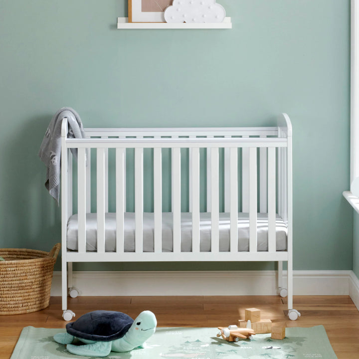 Babymore Space Saver Cot – White