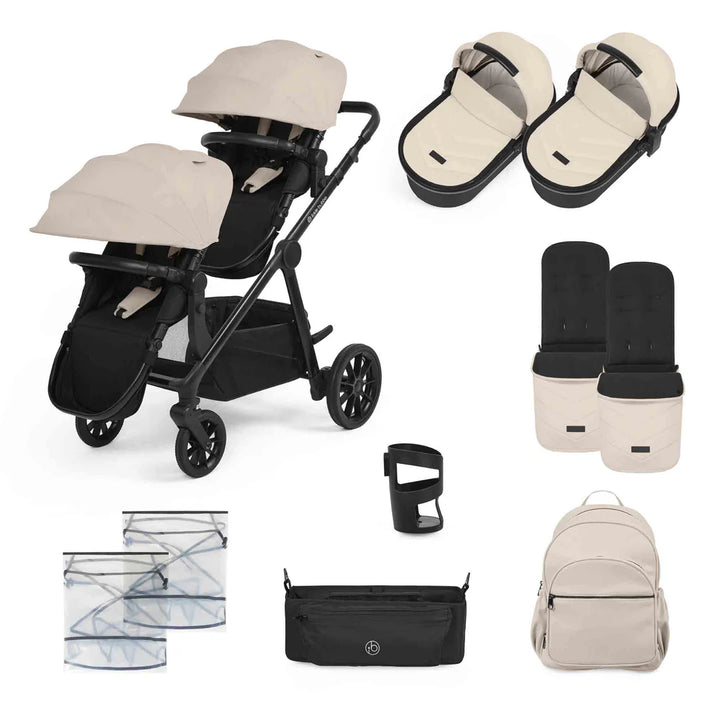 Ickle Bubba Libra Twin 12 Piece Bundle - Stone