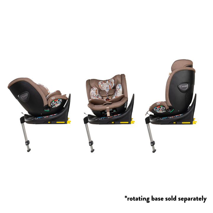 Cosatto Wow 3 Special Edition All Stage Family Rotate & Recline 2 Base Bundle - Tiger Tale