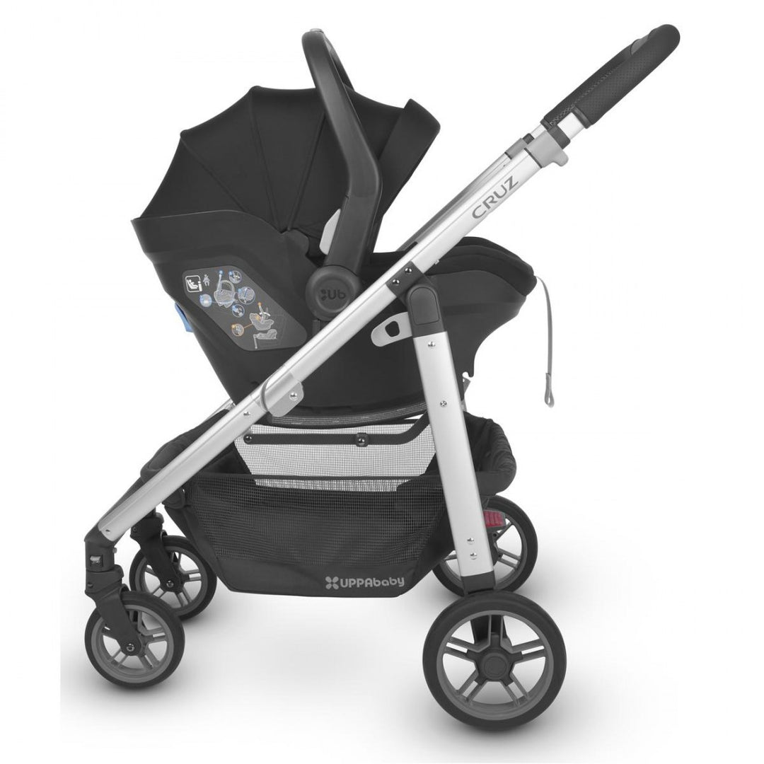 Uppababy Cruz V2 Pushchair + Carrycot + Mesa + Base i-Size Travel System - Liam