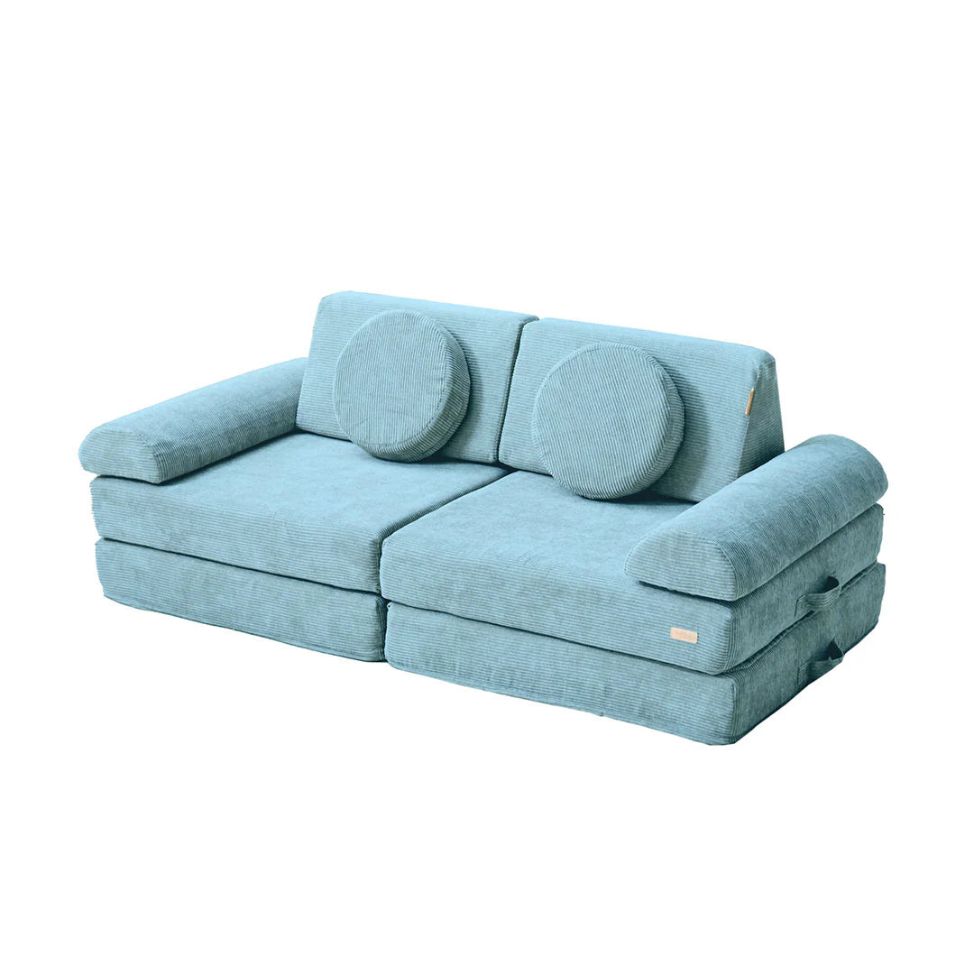 Tutti Bambini Playrama Montessori Kids Play Sofa - Ocean Stone