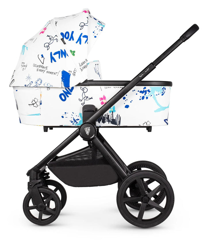 Venicci Upline2 4in1 Travel System Inc 360 Base - Special Edition Draft White