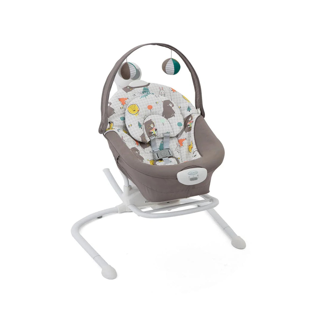 Graco Duet Sway 2-in-1 Swing & Rocker - Bear Tales