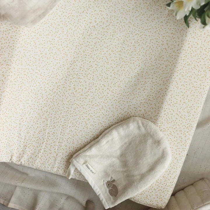 Avery Row Baby Changing Cushion - Daisy Meadow