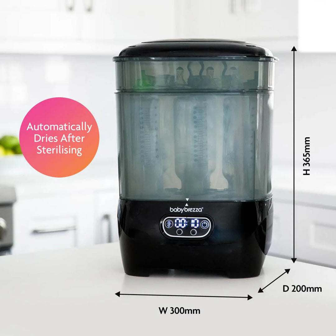 Baby Brezza Steriliser Dryer Advanced - All Black