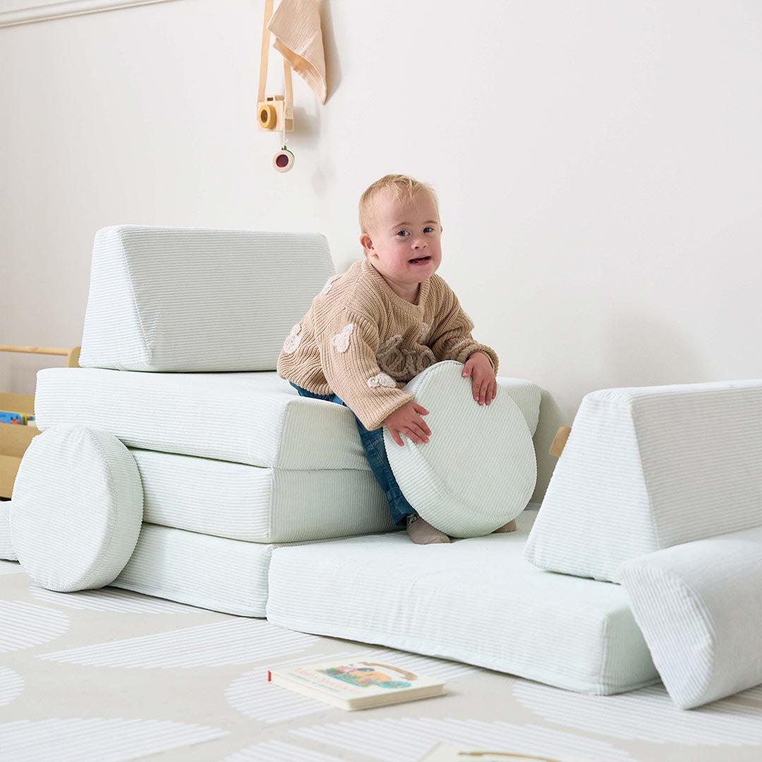 Tutti Bambini Playrama Montessori Kids Play Sofa - Sea Mist