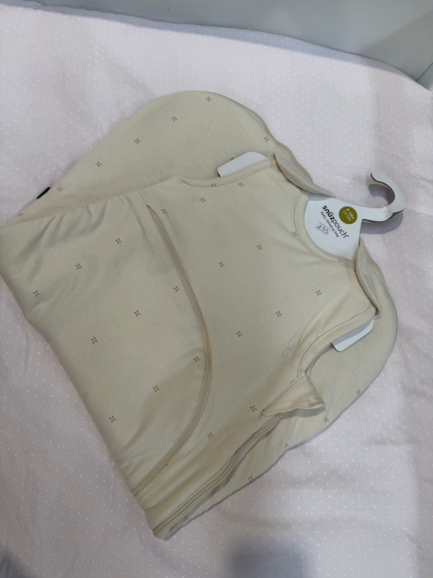 EX DISPLAY SnuzPouch Sleeping Bag 6-18M 2.5Tog - Cashmere Cross
