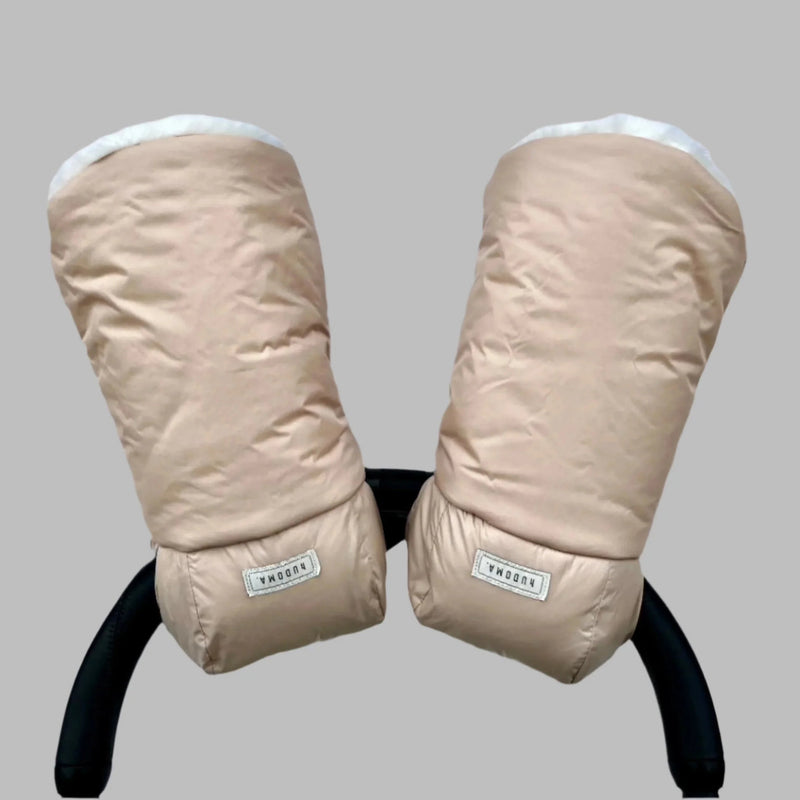 Hudoma Luxury Pram Gloves - Brooklyn Beige