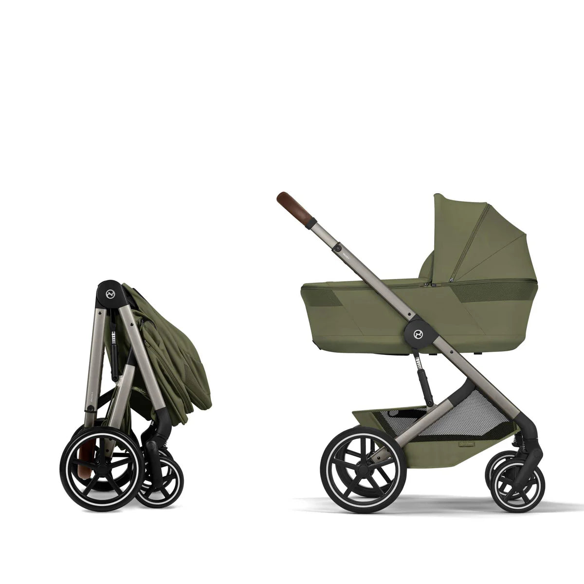 Cybex Balios S Lux Cloud G3 Ultimate Travel System Bundle - Moss Green (2026)