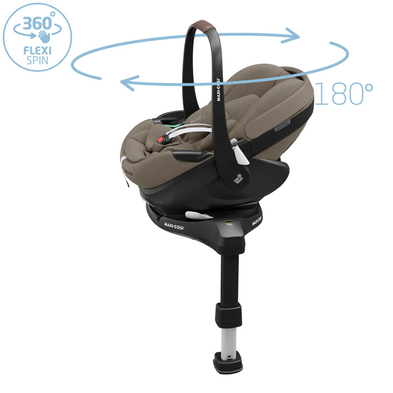 Maxi-Cosi Oxford+ Premium Travel System + Home Premium Bundle - Twillic Truffle