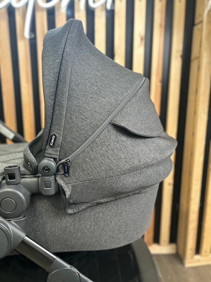 PRE LOVED iCandy Orange3 Pushchair Bundle - Slate Grey Marl