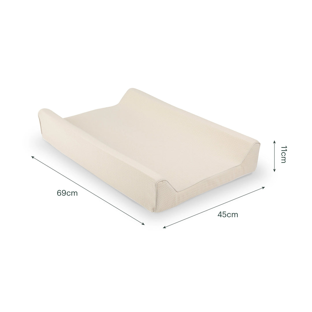 CuddleCo Wedge Changing Mat - Cashmere Waffle