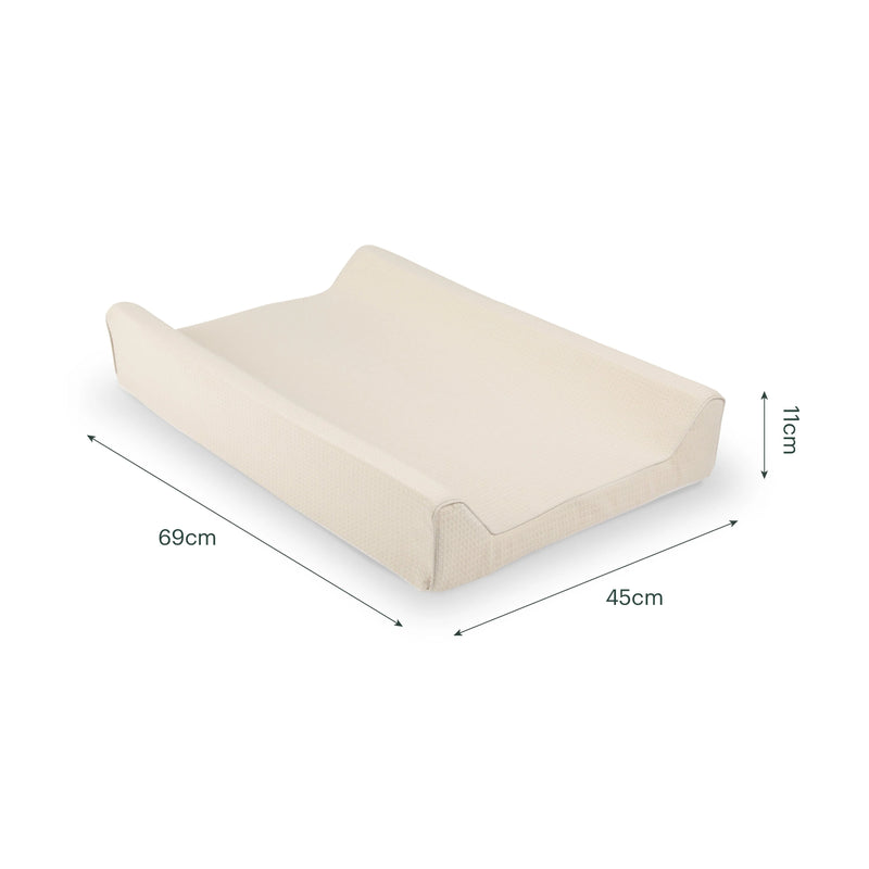 CuddleCo Wedge Changing Mat - Cashmere Waffle