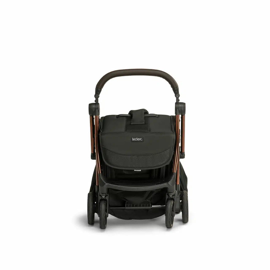 Leclerc Influencer Stroller - Black/Brown