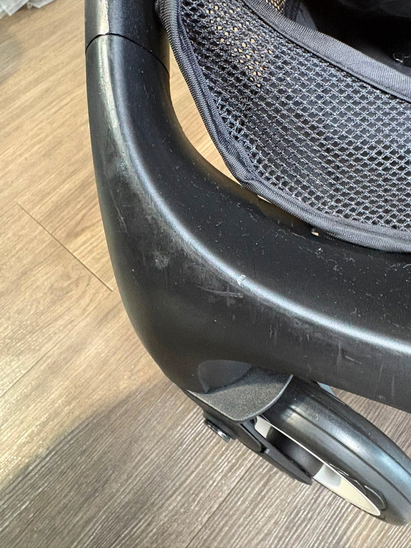 PRE LOVED Bugaboo Butterfly Stroller + Rain Cover - Black