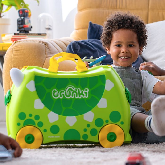 Trunki Ride-On Suitcase - Dudley the Dinosaur