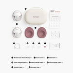 Momcozy M6 Double Breast Pump - White