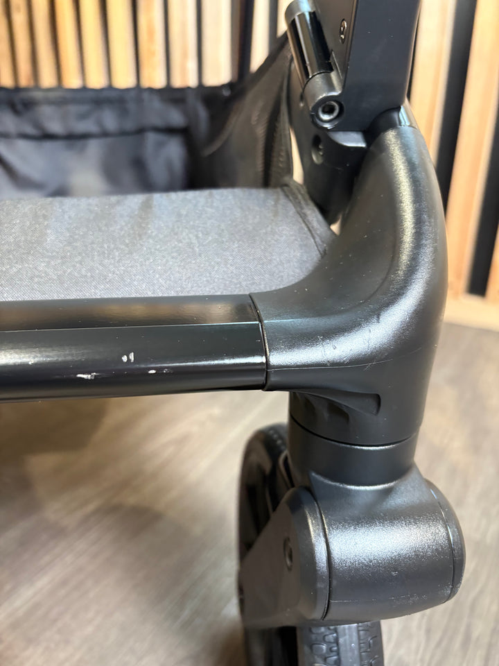 PRE LOVED Ickle Bubba Virgo Double Pushchair - Stone