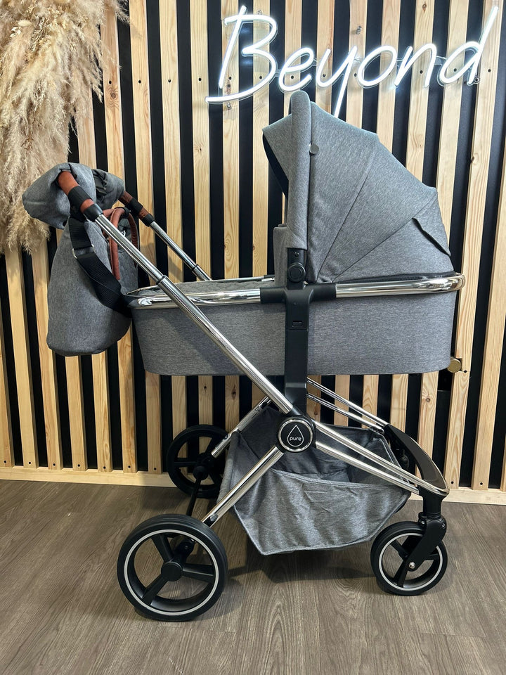 PRE LOVED Mee-Go Pure Pram & Pushchair - Grey