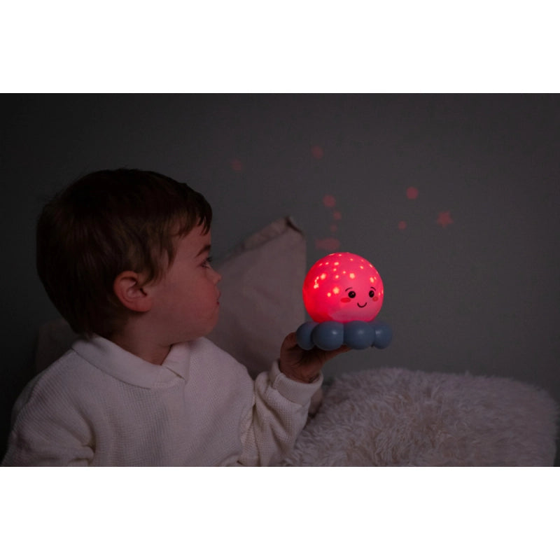 Cloud b Twinkles To Go Octo Nightlight Projector - Pastel Blue