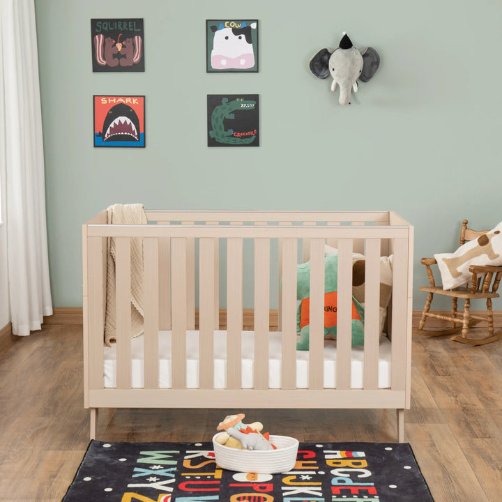 Babymore Dante Mini Cot Bed – Natural