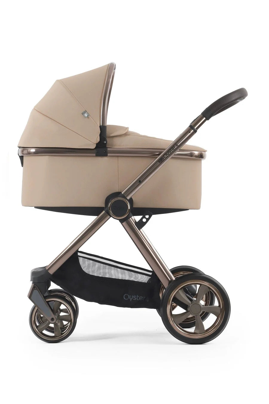 Oyster4 Luxury Travel System Bundle Inc Capsule 360 Car Seat - Fawn