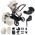 iCandy Core2 Travel System with Cybex Cloud T & Base T - Sandstone